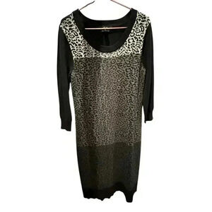 Lennie for Nina Leonard sweater dress Size M